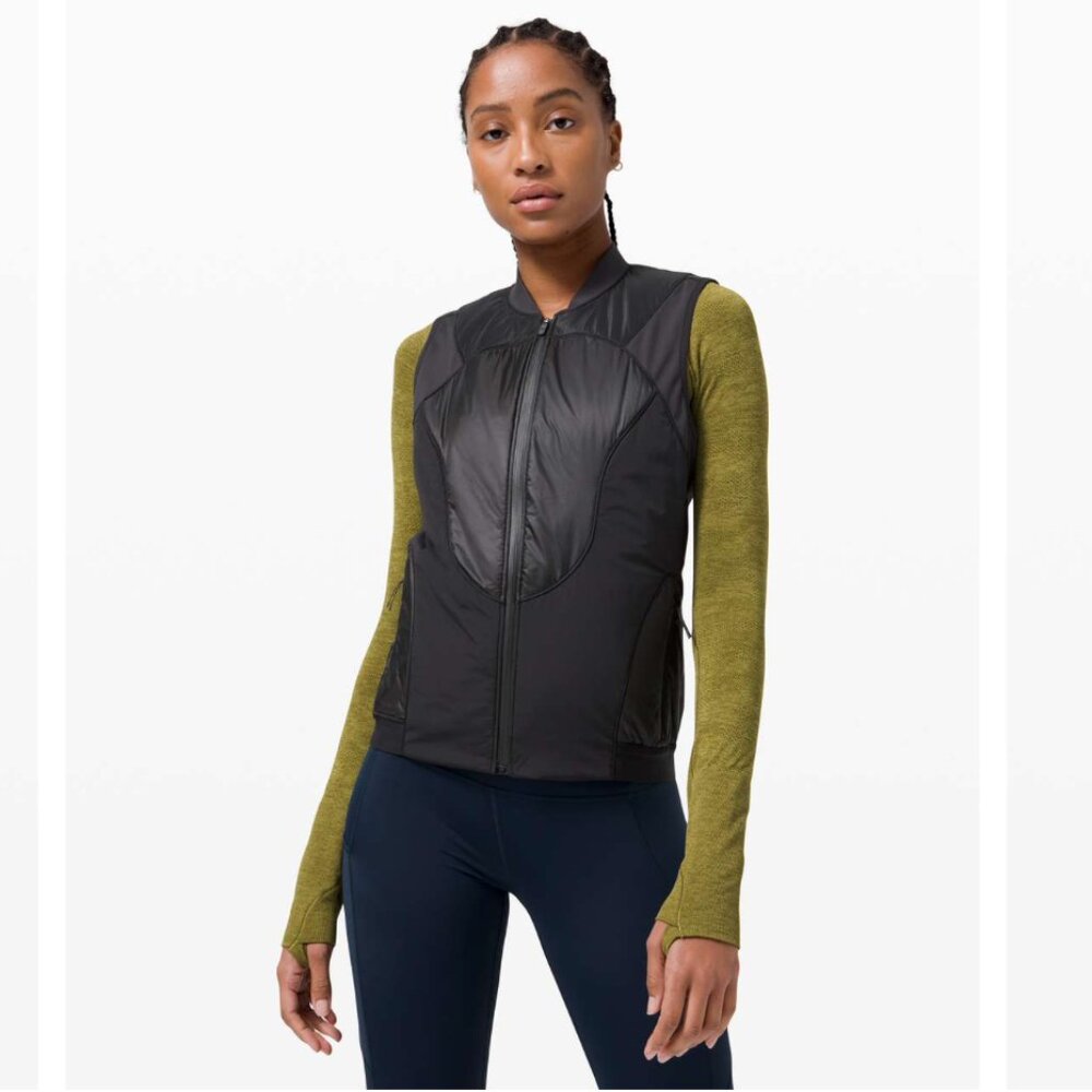 lululemon Polar Pace Run Vest Size 2